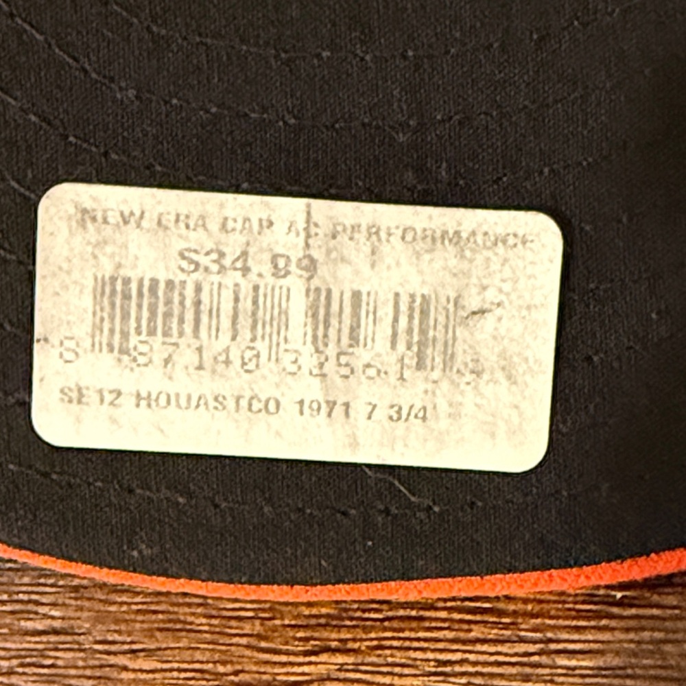 Houston Astros New Era Hat 7 - 3/4 - Picture 6 of 6